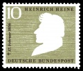 1956 German postage