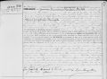 (1)Marriage certificate of his parents in Antwerp, Belgium